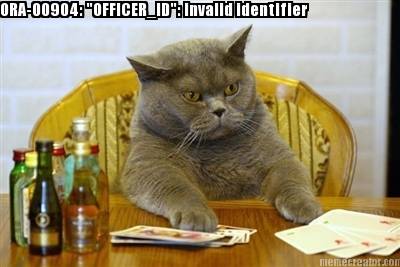 ora-00904-officer_id-invalid-identifier7