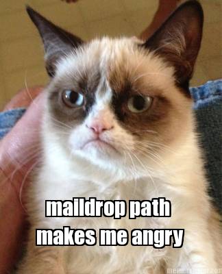 maildrop-path-makes-me-angry