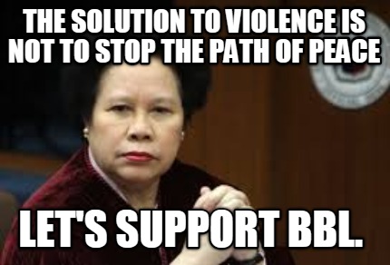 the-solution-to-violence-is-not-to-stop-the-path-of-peace-lets-support-bbl