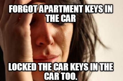 forgot-apartment-keys-in-the-car-locked-the-car-keys-in-the-car-too