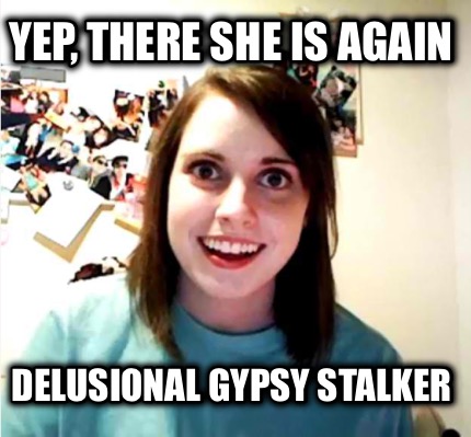 yep-there-she-is-again-delusional-gypsy-stalker