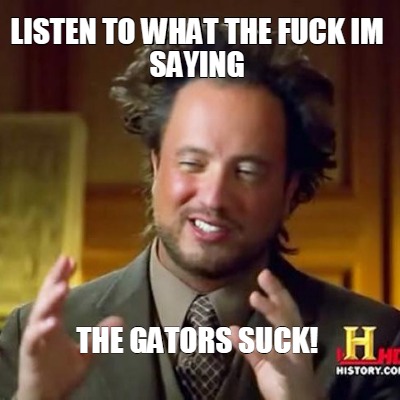 Gators Suck 77