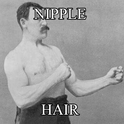 nipple-hair