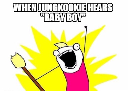 when-jungkookie-hears-baby-boy