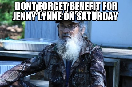 donations-dont-forget-benefit-for-jenny-lynne-on-saturday
