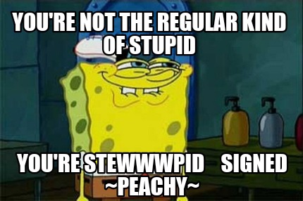 youre-not-the-regular-kind-of-stupid-youre-stewwwpid-signed-peachy