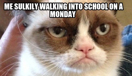 me-sulkily-walking-into-school-on-a-monday