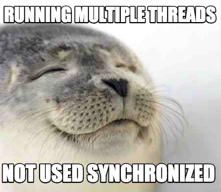 running-multiple-threads-not-used-synchronized
