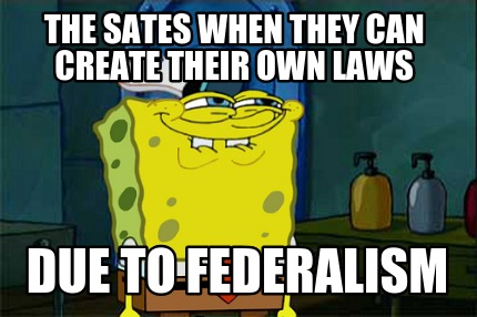 the-sates-when-they-can-create-their-own-laws-due-to-federalism