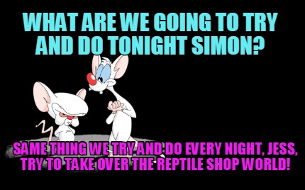 what-are-we-going-to-try-and-do-tonight-simon-same-thing-we-try-and-do-every-nig