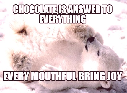chocolate-is-answer-to-everything-every-mouthful-bring-joy