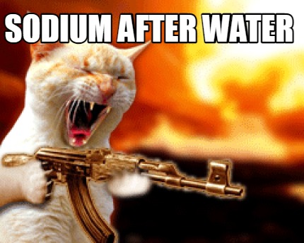 sodium-after-water