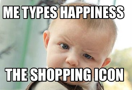 me-types-happiness-the-shopping-icon