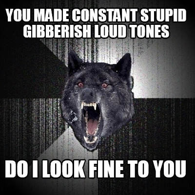 you-made-constant-stupid-gibberish-loud-tones-do-i-look-fine-to-you