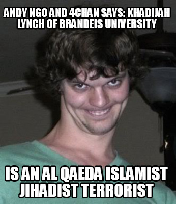 andy-ngo-and-4chan-says-khadijah-lynch-of-brandeis-university-is-an-al-qaeda-isl