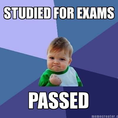studied-for-exams-passed
