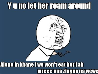 y-u-no-let-her-roam-around-alone-in-khane-we-wont-eat-her-ah-mzeee-una-zingua-na