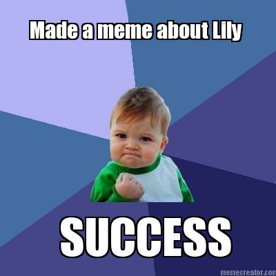 made-a-meme-about-lily-success