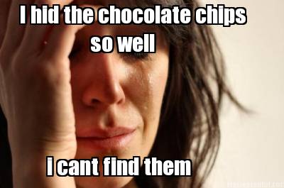 i-hid-the-chocolate-chips-i-cant-find-them-so-well
