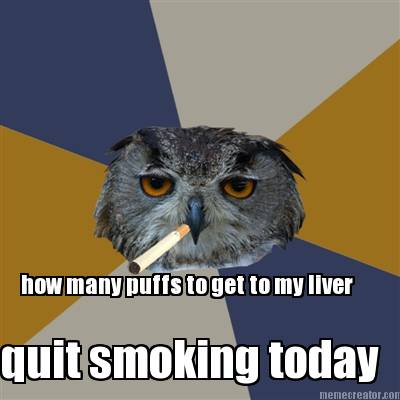 how-many-puffs-to-get-to-my-liver-quit-smoking-today