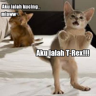 aku-ialah-t-rex-aku-ialah-kucing..-miaww