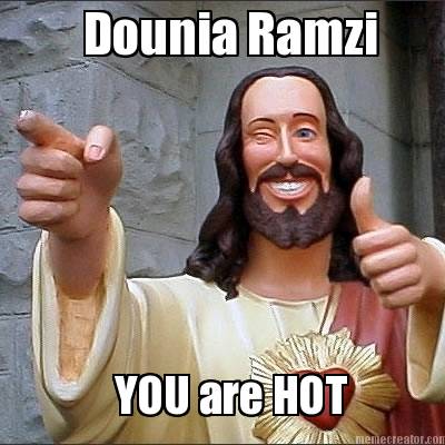 dounia-ramzi-you-are-hot