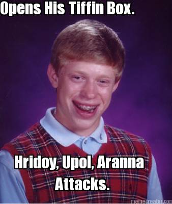 opens-his-tiffin-box.-hridoy-upol-aranna-attacks