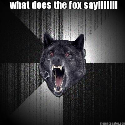 what-does-the-fox-say