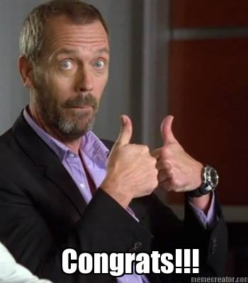 congrats