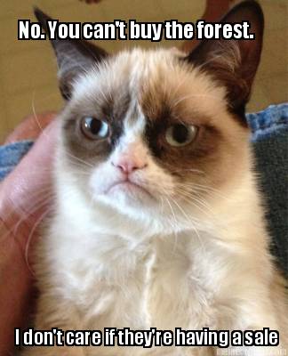 no.-you-cant-buy-the-forest.-i-dont-care-if-theyre-having-a-sale