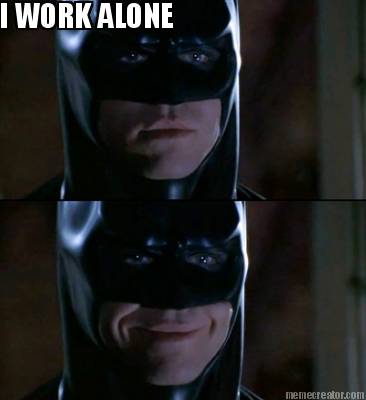 i-work-alone