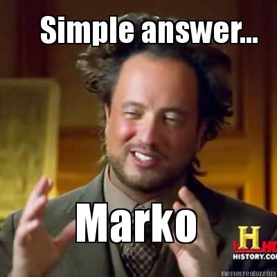 marko-simple-answer