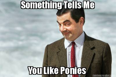 something-tells-me-you-like-ponies