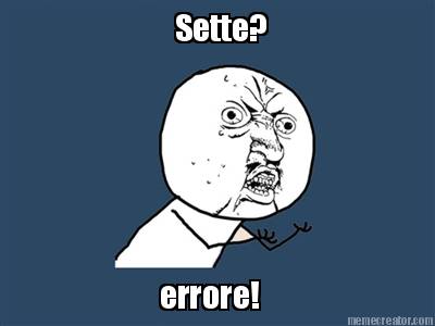 sette-errore