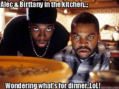 alec-birttany-in-the-kitchen..-wondering-whats-for-dinner..lol