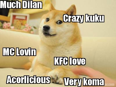 much-dilan-kfc-love-mc-lovin-crazy-kuku-acorlicious-very-koma