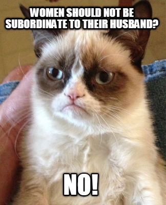 women-should-not-be-subordinate-to-their-husband-no