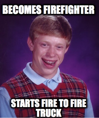 becomes-firefighter-starts-fire-to-fire-truck