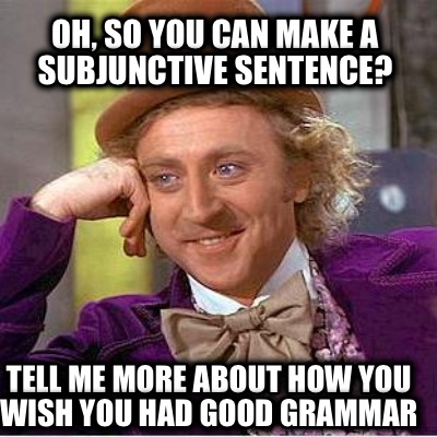 oh-so-you-can-make-a-subjunctive-sentence-tell-me-more-about-how-you-wish-you-ha