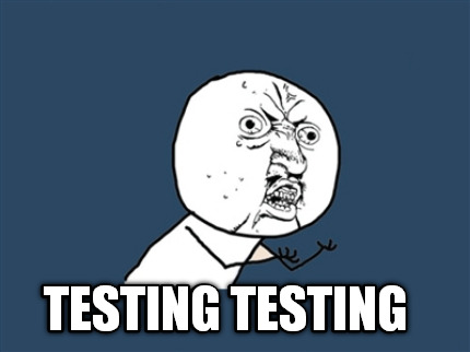testing-testing