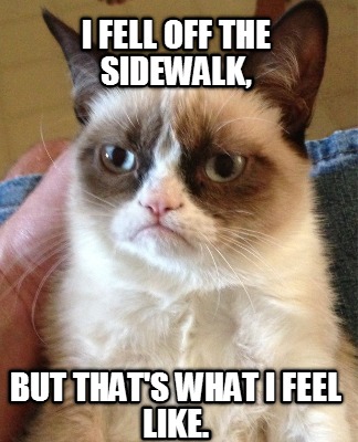 i-fell-off-the-sidewalk-but-thats-what-i-feel-like