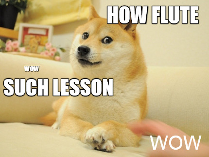 how-flute-wow-such-lesson-wow