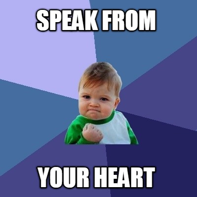 speak-from-your-heart