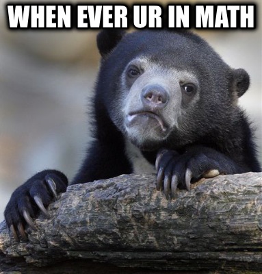 when-ever-ur-in-math