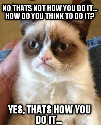 no-thats-not-how-you-do-it...-how-do-you-think-to-do-it-yes-thats-how-you-do-it