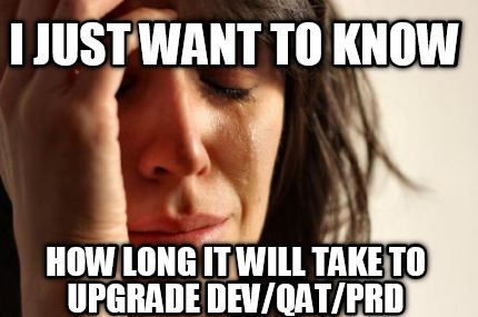 i-just-want-to-know-how-long-it-will-take-to-upgrade-devqatprd