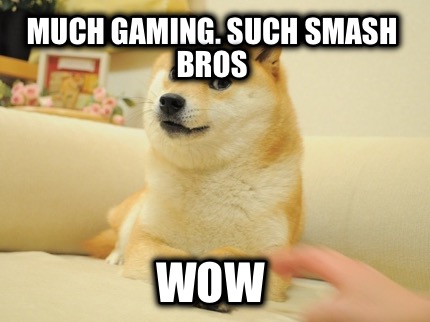 much-gaming.-such-smash-bros-wow