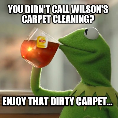 you-didnt-call-wilsons-carpet-cleaning-enjoy-that-dirty-carpet