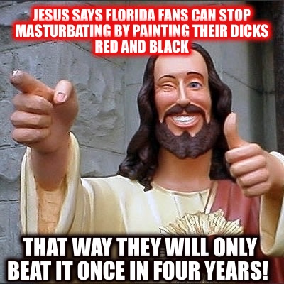 jesus-says-florida-fans-can-stop-masturbating-by-painting-their-dicks-red-and-bl