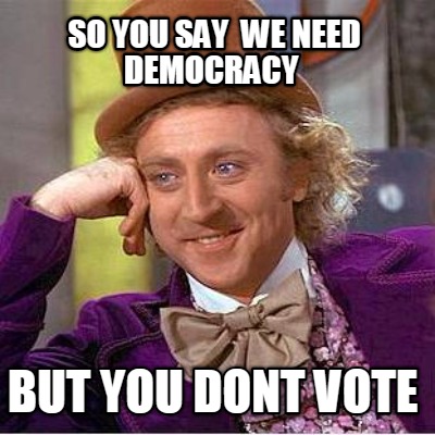so-you-say-we-need-democracy-but-you-dont-vote